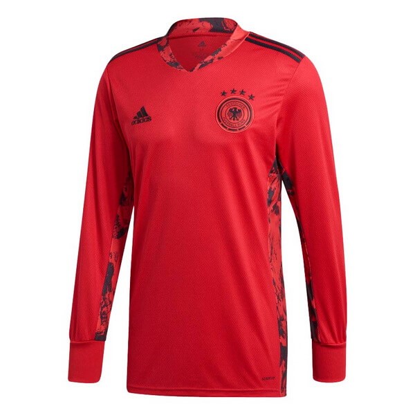 Replicas Camiseta Alemania 1ª ML Portero 2020 Rojo